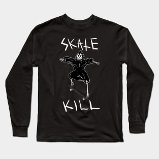 Skate and Kill - Grimm the Reaper Long Sleeve T-Shirt